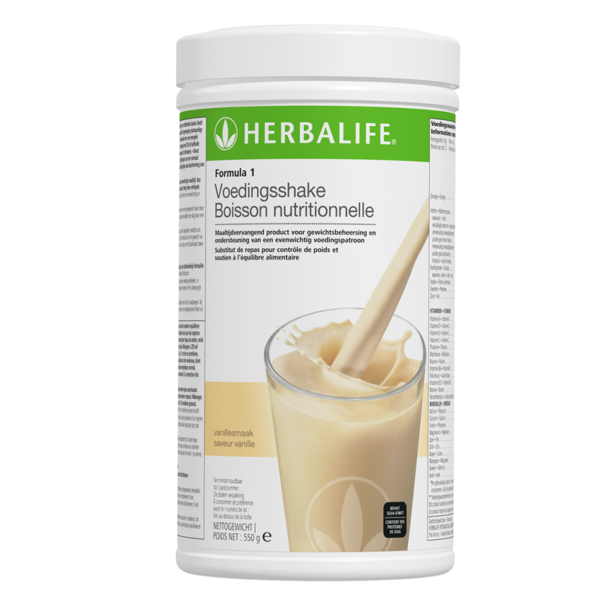 Herbalife Formula 1 voedingsshake vanille smaak - 550 gram